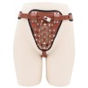 Leather Male Chastity Belt - Hemming