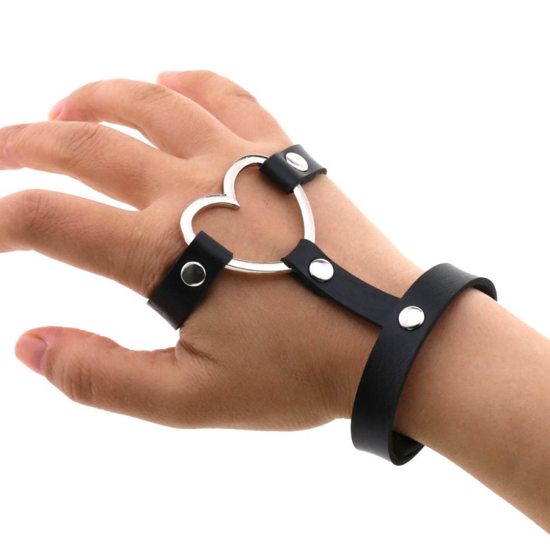 Heart Ring Wrist Bracelet