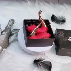 Dual-motor 10 Frequency Swan Vibrator With 3 Heads