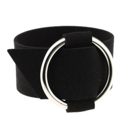 Big Ring Flannel Bracelet
