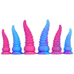 Octopus Suction Silicone Butt Plug