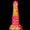 Mixed Color Balsam Pear Anal Dildo