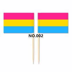 D704 Pride Toothpick Flag-100pcs