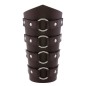 Waxed Cycling Round Ring Buckle Bracers