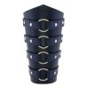 Waxed Cycling Round Ring Buckle Bracers