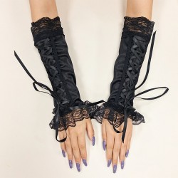 New Arrival Bandaged Lace Oversleeves