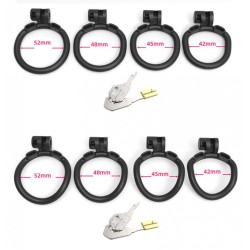 Tiger Head Plastic Chastity Cage
