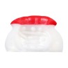 Pocket Silicone Glans Trainer - Hot Lips