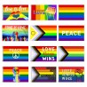 D700 Love &amp; Peace Gay Pride Flag