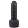 Reynold-10.8 Inch Large Ribbed Dildo
