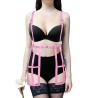 Leather Bondage Skirt Women Body Harness