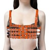 Multi Buckled Bra Harness Sling Vest For Women