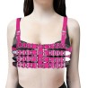 Multi Buckled Bra Harness Sling Vest For Women