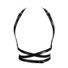 Bondage Cupless Halter Top Body Harness Lingerie