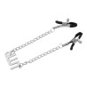 Nipple Clamp With Chain - Slut