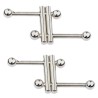 Twin Screws Nipple Press