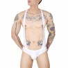 Super Sexy Men One-piece Ice Silk Assless Underwear