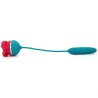 Big Mouth 3in1 Rose Shaped Thrusting Vibrator