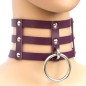 Three Row Choker Collar