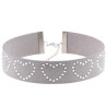 Diamond Rhinestone Love Flannel Collar