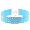 Diamond Rhinestone Love Flannel Collar