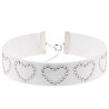 Diamond Rhinestone Love Flannel Collar