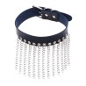 Metal Chain Tassel Collar