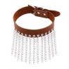Metal Chain Tassel Collar