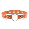 Heart Collar with Pentagram
