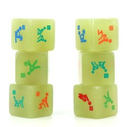 Flashing Luminous Sex Dice