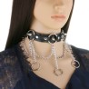 Punk Circle Spikes Collar