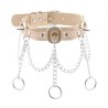 Punk Circle Spikes Collar