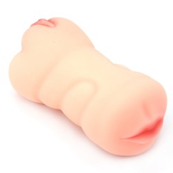 Double Hole Mouth &amp; Pussy Stroker