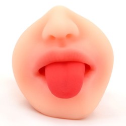 Double Hole Oral &amp; Vaginal Stroker