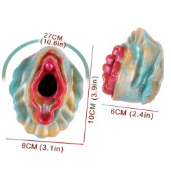 Pocket Silicone Glans Trainer - Mermaid