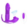 Suction &amp; Thrusting Strap-on Dildo