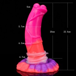 Ancient Beasts Luminous Squirting Dildo - Paso Fino