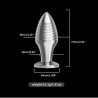 Vibration Steel Anal Plug