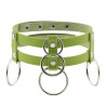 Double Row Circle Choker Necklace