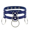 Double Row Circle Choker Necklace