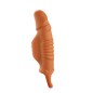 Vibrating Penis Extender Sleeve - Stripe Vibrating Penis Extender Sleeve - Stripe