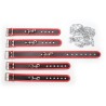 Restraint PU Leather Hands Cuffs Neck Collar Set