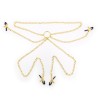 Four Nipple Clamps With Chain