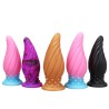 Spiral Cone Silicone Butt Plug