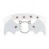 Bat Vampire Leather Collar