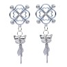 Multi Pendant Flour Leaf Clover Screwed Nipple Clamp