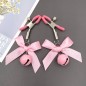 Solid Color Bell Bowknot Nipple Clamp