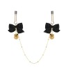 Bow Bell U Shape Nipple Clip Chain