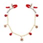 Snow Bell Nipple Clamp Chain