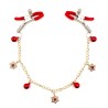 Snow Bell Nipple Clamp Chain